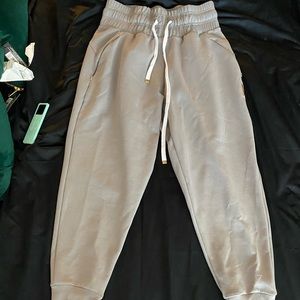 Gymshark x Whitney Simmons grey joggers